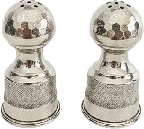 Salt cellar, Set of 2, copper